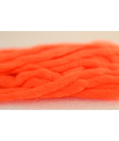 EGG YARN FL. FIRE ORANGE